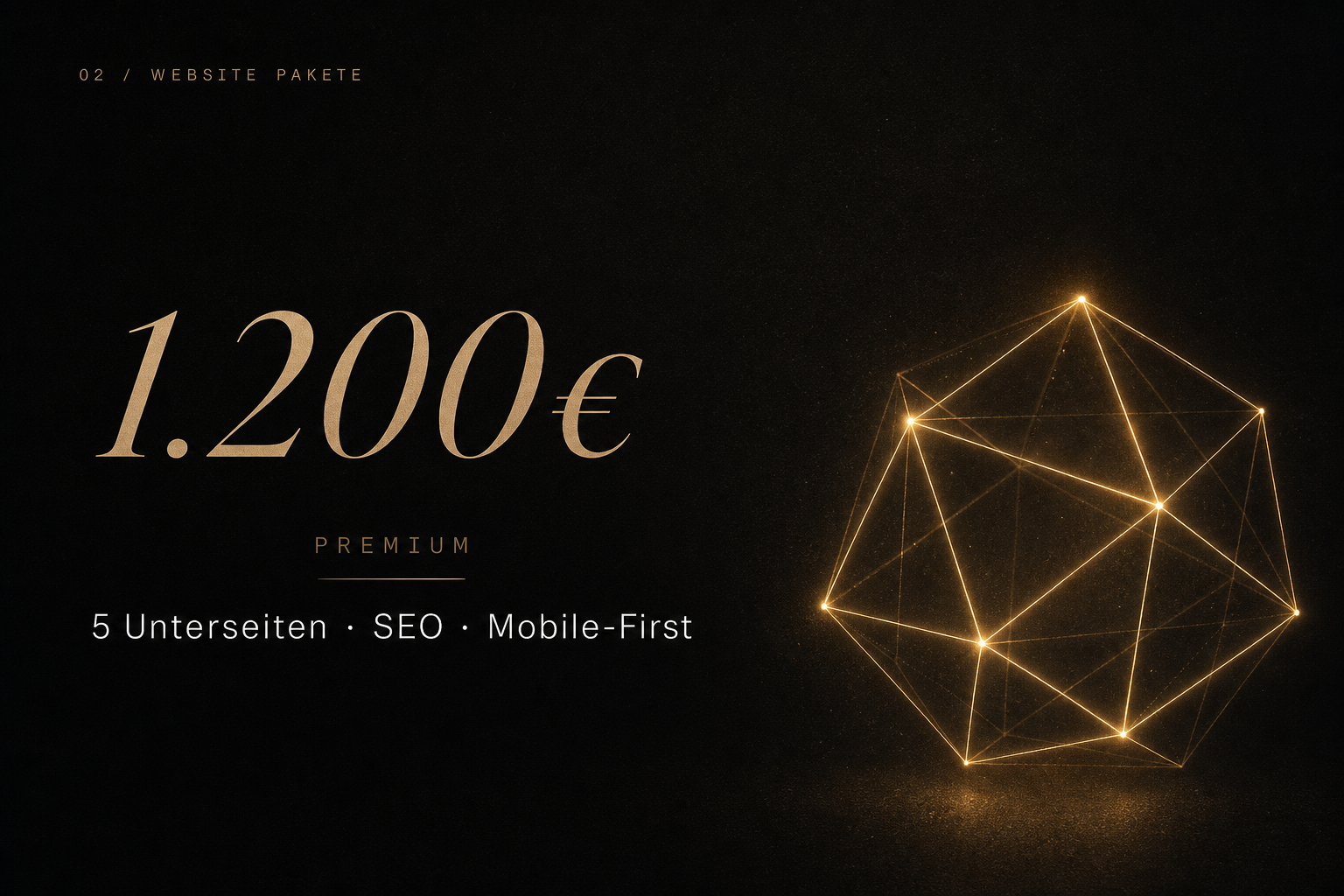Premium Website — Mehr Seiten. Mehr Wirkung.
