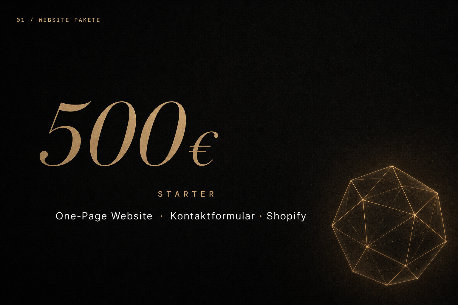 Starter Website — Dein digitaler Erstauftritt